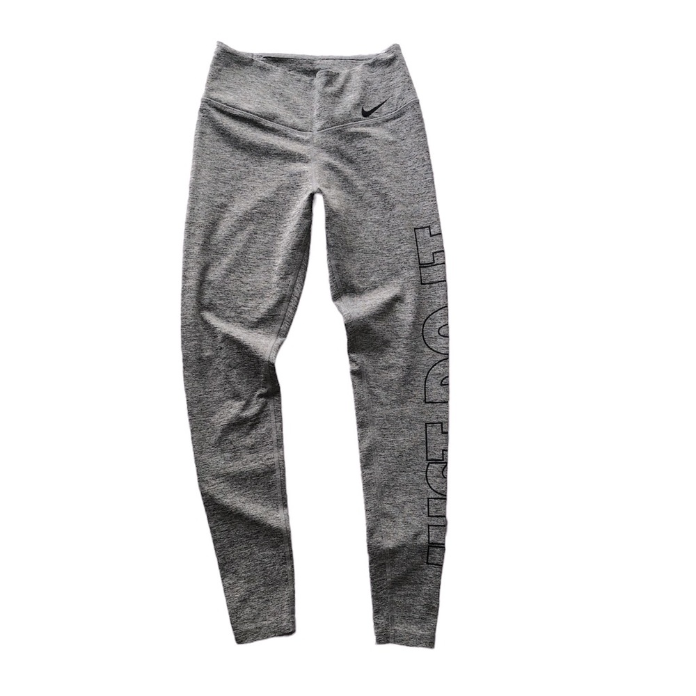 Nike Just Do It Dri-Fit Leggings Size XS Gray
